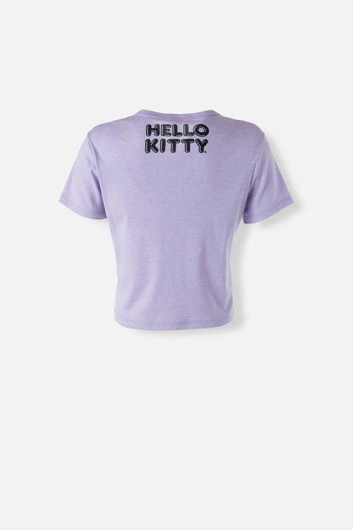 Card slide image -  CAMISETA DE KUROMI TIPO CROP MANGA CORTA PARA MUJER