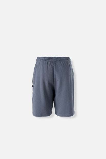  SHORT DE HELLO KITTY GRIS CON PRETINA ELÁSTICA PARA MUJER