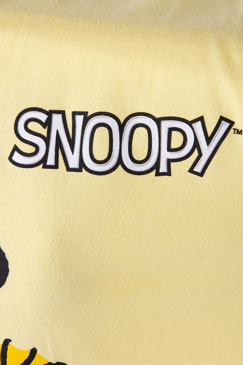 Card slide image -  CAMISETA DE SNOOPY AMARILLA MANGA CORTA PARA MUJER