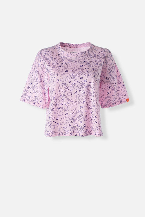 Card slide image -  CAMISETA DE LOS RUGRATS MULTICOLOR ESTAMPADA PARA MUJER