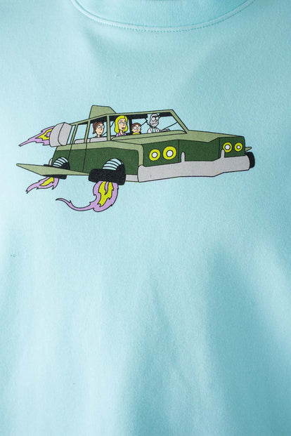  BUZO DE RICK Y MORTY CERRADO AZUL PARA HOMBRE