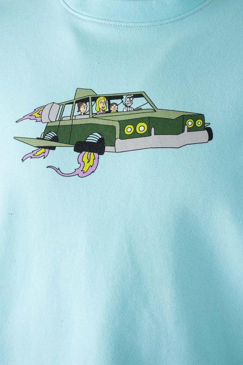Card slide image -  BUZO DE RICK Y MORTY CERRADO AZUL PARA HOMBRE