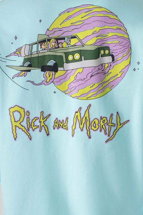 Card slide image -  BUZO DE RICK Y MORTY CERRADO AZUL PARA HOMBRE