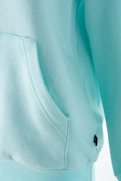  BUZO DE SNOOPY CERRADO  VERDE AZUL PARA MUJER