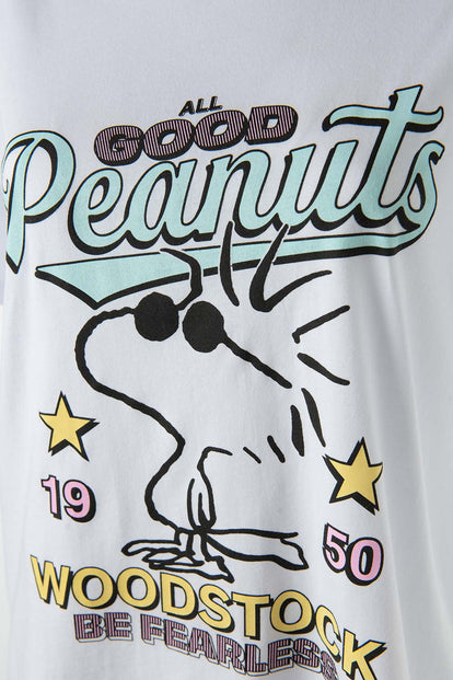  PIJAMA DE SNOOPY DE PANTALÓN CORTO MULTICOLOR PARA MUJER