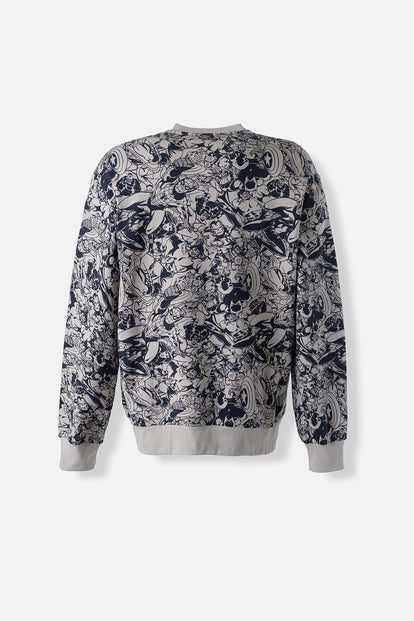  BUZO DE MARVEL CERRADO MULTICOLOR PARA HOMBRE