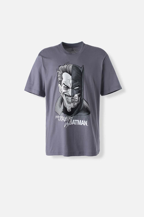 Card slide image -  CAMISETA DE EL JOKER MANGA CORTA GRIS PARA HOMBRE