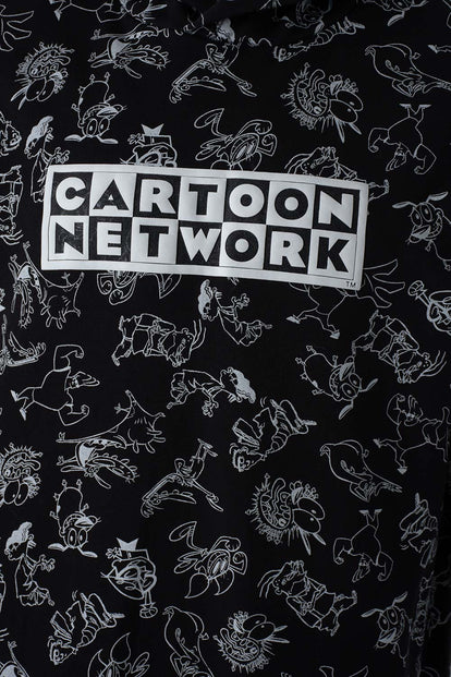  BUZO DE CARTOON NETWORK NEGRO CON CAPUCHA PARA HOMBRE