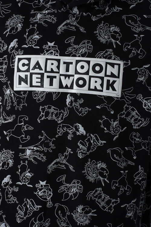 Card slide image -  BUZO DE CARTOON NETWORK NEGRO CON CAPUCHA PARA HOMBRE