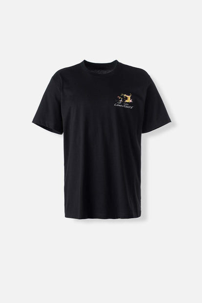  CAMISETA DE CARTOON NETWORK NEGRA MANGA CORTA PARA HOMBRE