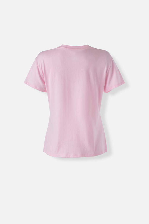 Card slide image -  CAMISETA DE HELLO KITTY ROSADA MANGA CORTA PARA MUJER