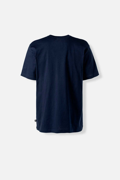  CAMISETA DEL CAPITÁN AMÉRICA AZUL OSCURA MANGA CORTA PARA HOMBRE