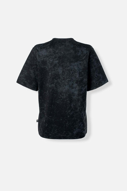  CAMISETA DE KUROMI MANGA CORTA GRIS Y NEGRO PARA MUJER