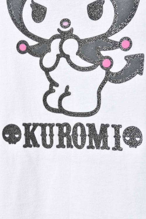 Card slide image -  CAMISETA DE KUROMI BLANCA MANGA CORTA PARA MUJER