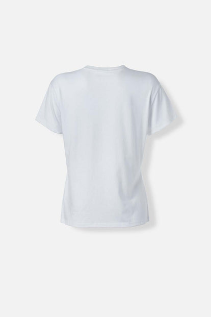  CAMISETA DE KUROMI BLANCA MANGA CORTA PARA MUJER