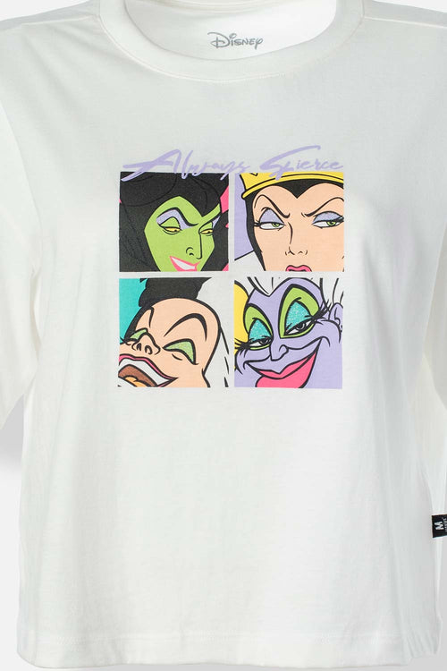 Card slide image -  CAMISETA VILLANAS DISNEY MARFIL BOXY FIT PARA MUJER