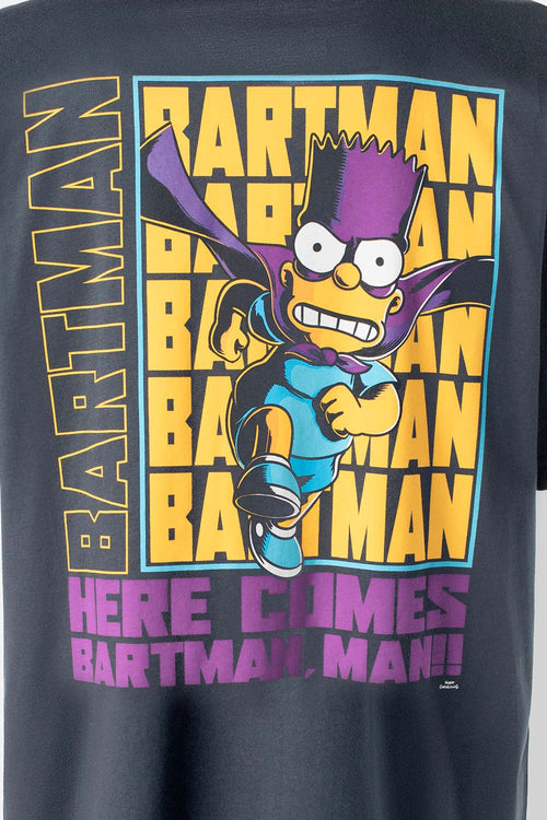 Card slide image -  CAMISETA DE LOS SIMPSON MANGA CORTA GRIS GRAFITO PARA HOMBRE
