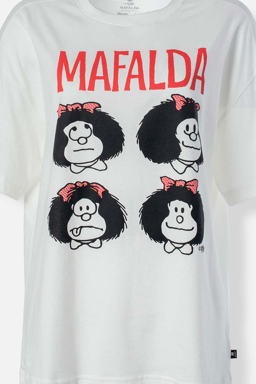 Card slide image -  CAMISETA DE MAFALDA REGULAR FIT PARA MUJER