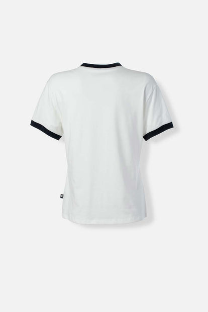  CAMISETA DE MAFALDA MANGA CORTA MARFIL PARA MUJER