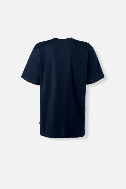  CAMISETA DE SUPERMAN CUELLO REDONDO AZUL PARA HOMBRE