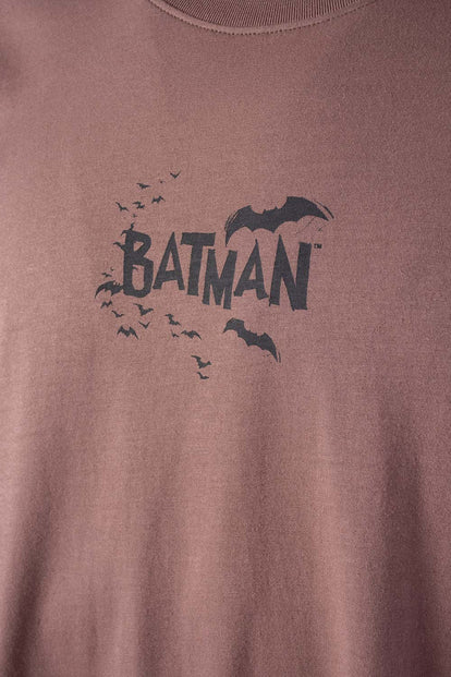 CAMISETA DE BATMAN MANGA CORTA PARA HOMBRE