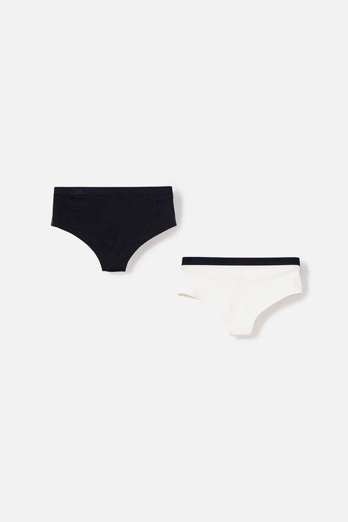 Card slide image -  PACK X2 PANTIES DE HELLO KITTY BLANCO Y NEGRO PARA MUJER