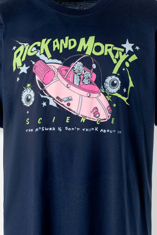 Card slide image -  PIJAMA DE RICK Y MORTY DE PANTALÓN CORTO MULTICOLOR PARA HOMBRE
