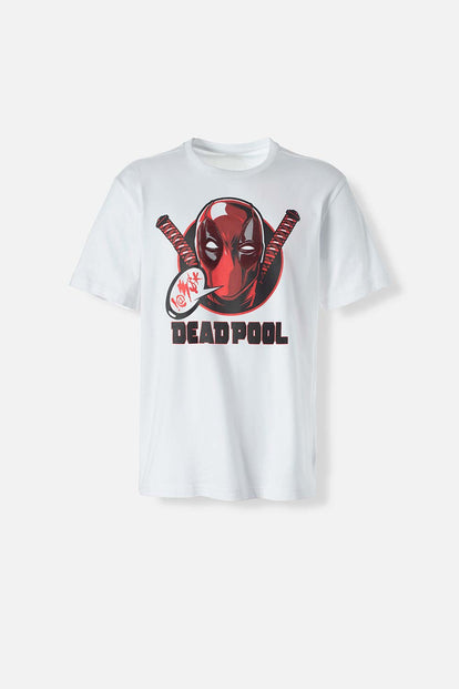  CAMISETA DE DEADPOOL REGULAR FIT PARA HOMBRE