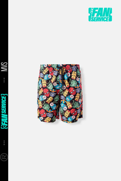  PANTALONETA DE BAÑO DE MARVEL MULTICOLOR PARA HOMBRE
