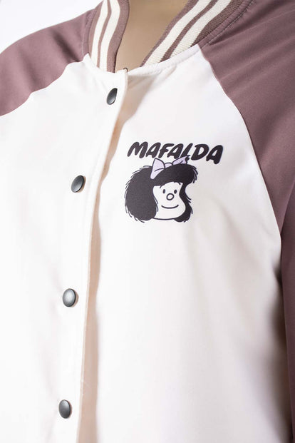  CHAQUETA DE MAFALDA ABIERTA CON BOTONES PARA MUJER