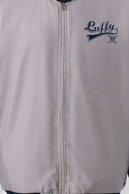  CHAQUETA DE ONE PIECE ABIERTA BLANCA Y TAUPE PARA HOMBRE