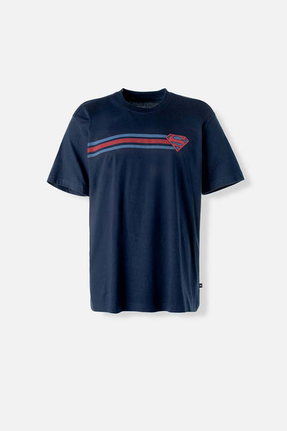  CAMISETA DE SUPERMAN REGULAR FIT PARA HOMBRE