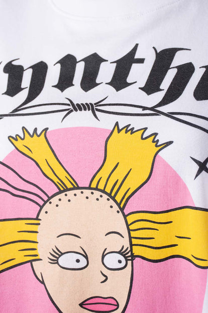  CAMISETA DE CYNTHIA OVERSIZE FIT PARA MUJER