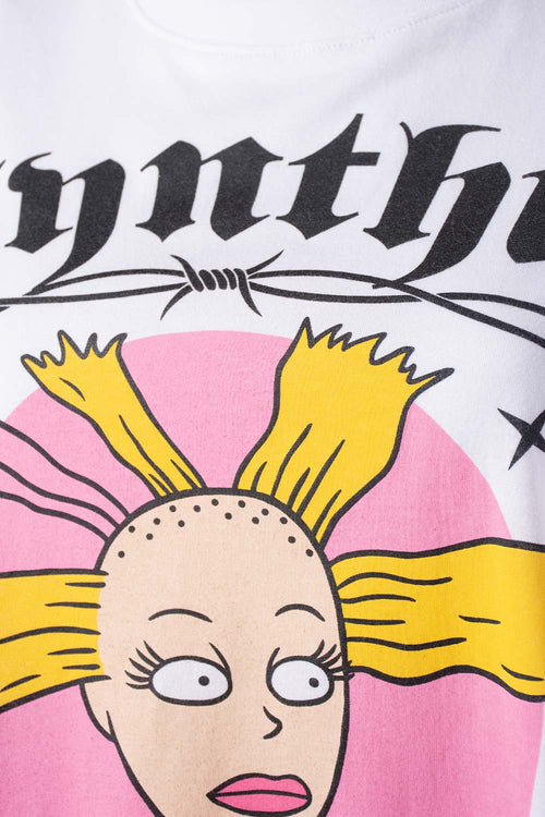 Card slide image -  CAMISETA DE CYNTHIA OVERSIZE FIT PARA MUJER