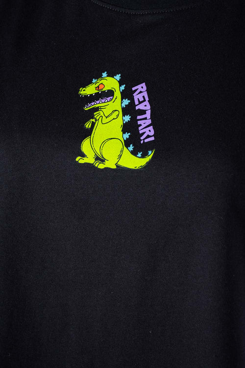 Card slide image -  CAMISETA RUGRATS MANGA CORTA NEGRA PARA MUJER