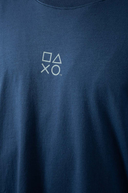  CAMISETA DE PLAY STATION OVERSIZED FIT PARA HOMBRE