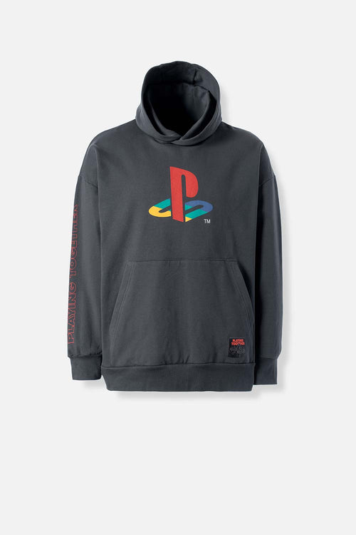 Card slide image -  BUZO DE PLAY STATION CERRADO GRIS PARA HOMBRE