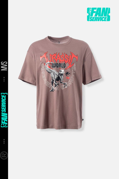  CAMISETA DE JURASSIC WORLD SEPIA MANGA CORTA PARA HOMBRE