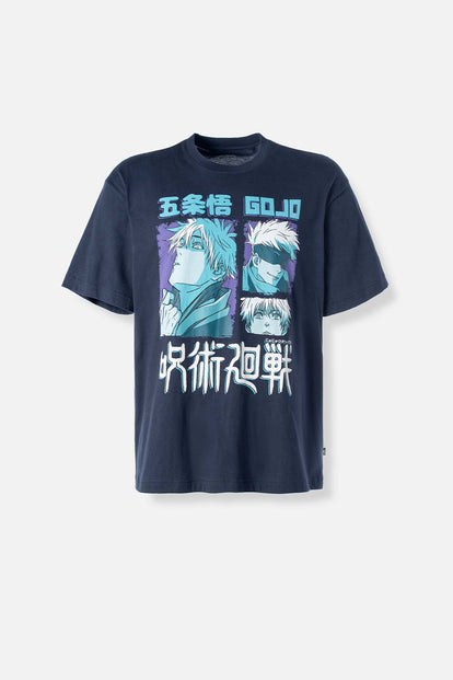  CAMISETA DE JUJUTSU KAISEN RELAX FIT PARA HOMBRE