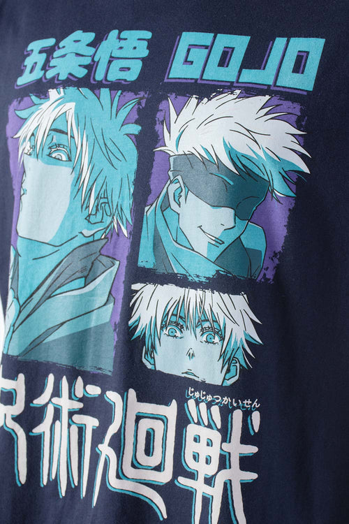 Card slide image -  CAMISETA DE JUJUTSU KAISEN RELAX FIT PARA HOMBRE