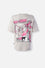 CAMISETA DE TOM Y JERRY REGULAR FIT PARA MUJER