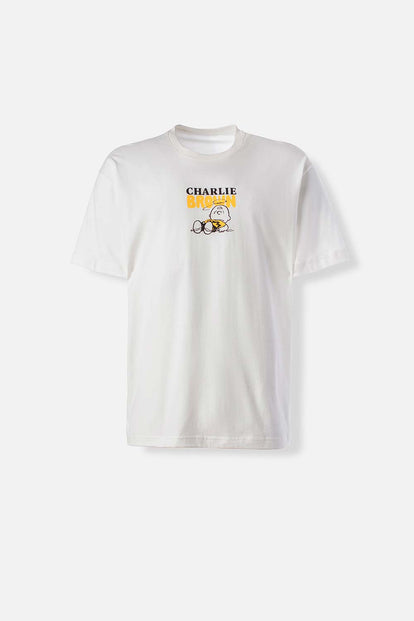  CAMISETA DE SNOOPY RELAX FIT PARA HOMBRE