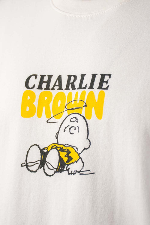 Card slide image -  CAMISETA DE SNOOPY MANGA CORTA MARFIL PARA HOMBRE