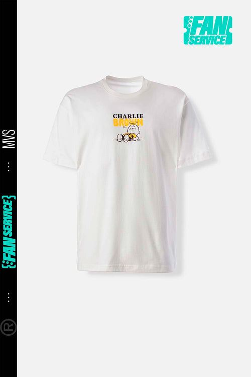 Card slide image -  CAMISETA DE SNOOPY MANGA CORTA MARFIL PARA HOMBRE