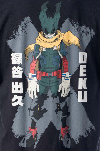  CAMISETA DE MY HERO ACADEMIA OVERSIZED FIT PARA HOMBRE