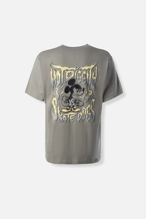 Card slide image -  CAMISETA DE MICKEY MOUSE MANGA CORTA VERDE OLIVA PARA HOMBRE