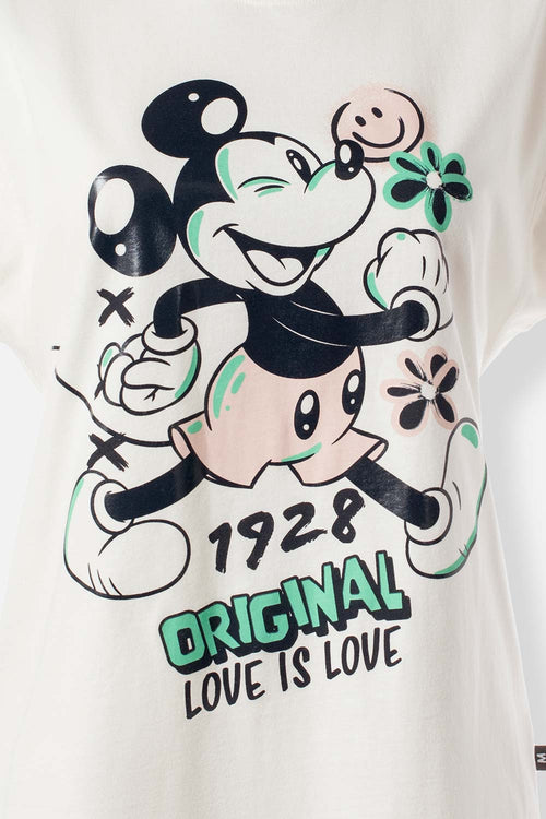 Card slide image -  CAMISETA DE MICKEY MOUSE RELAX FIT PARA MUJER
