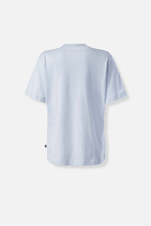 Card slide image -  CAMISETA DE DAISY AZUL ESTAMPADA EN FRENTE PARA MUJER