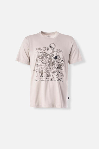  CAMISETA DE NICKELODEON REGULAR FIT PARA HOMBRE