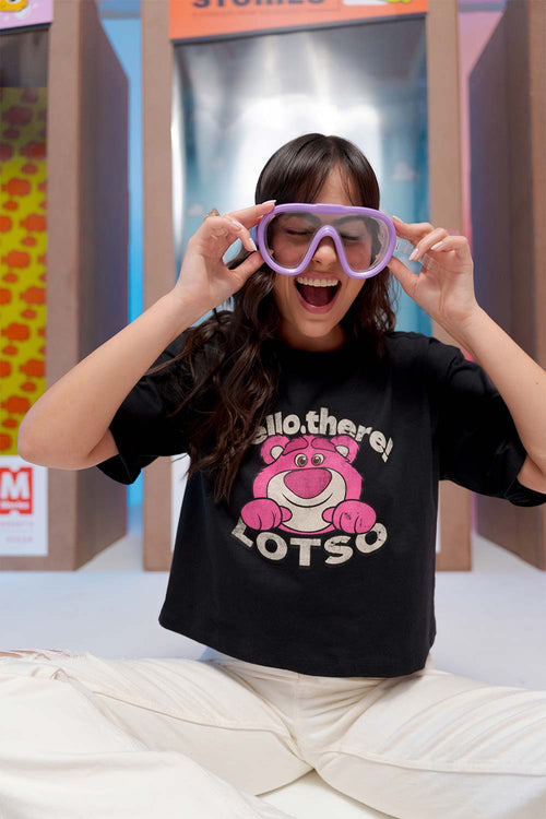 Card slide image -  CAMISETA DE LOTSO BOXY FIT PARA MUJER